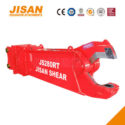 กรรไกรตัดโลหะสำหรับรถขุด หมุนได้ 360 องศา และเพิ่มขนาดกระบอกสูบเพื่อประสิทธิภาพสูงสุด