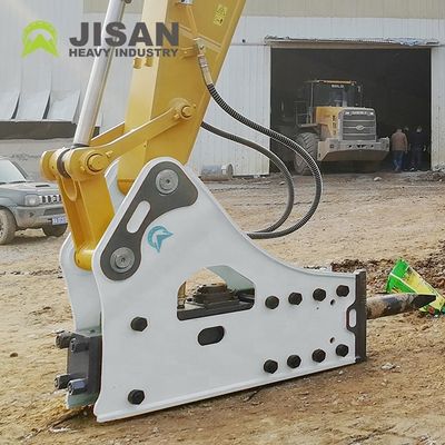 หัวเจาะกระแทกไฮดรอลิกพร้อมแรงดันใช้งาน 160-180 กก./ตร.ซม. อัตราการไหลของน้ำมัน 150-190 ลิตร/นาที และอัตราการกระแทก 350-500 ครั้งต่อนาที สำหรับรถขุด