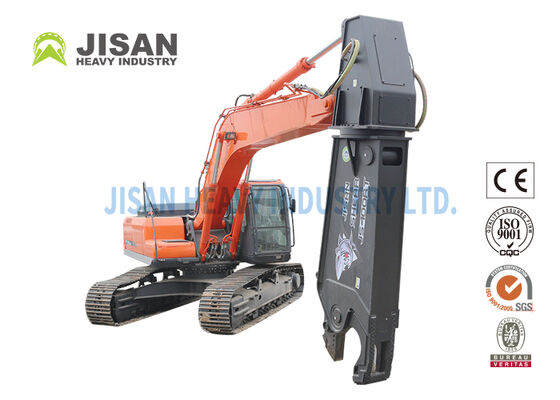 เหล็กทนการสึกหรอ Hardox 450 สำหรับรถขุดแบบกรรไกรตัดโลหะ หมุนได้ 360 องศา สำหรับติดตั้งแขนรถขุด 40-50 ตัน