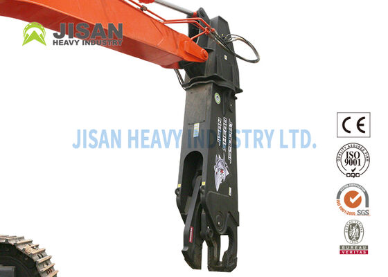 เหล็กทนการสึกหรอ Hardox 450 สำหรับรถขุดแบบกรรไกรตัดโลหะ หมุนได้ 360 องศา สำหรับติดตั้งแขนรถขุด 40-50 ตัน