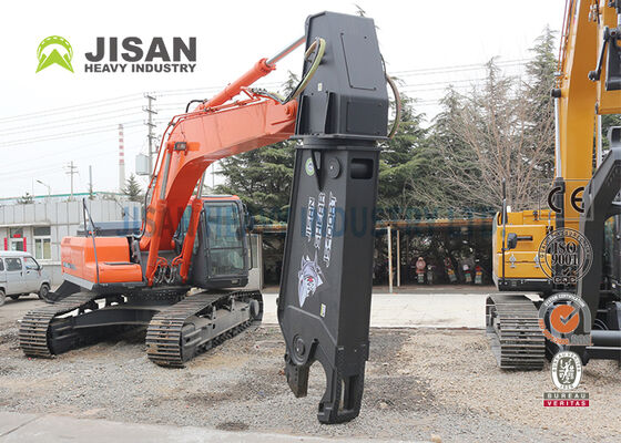 เหล็กทนการสึกหรอ Hardox 450 สำหรับรถขุดแบบกรรไกรตัดโลหะ หมุนได้ 360 องศา สำหรับติดตั้งแขนรถขุด 40-50 ตัน