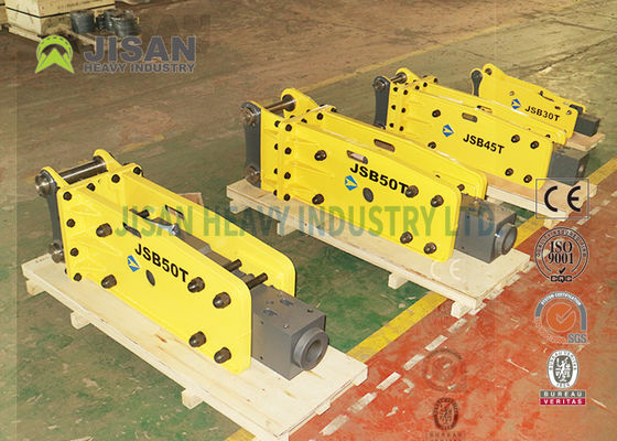 30-40 Ton Excavator เครื่องสกัดหิน Hammer Chisel 155mm สำหรับ PC300 PC400