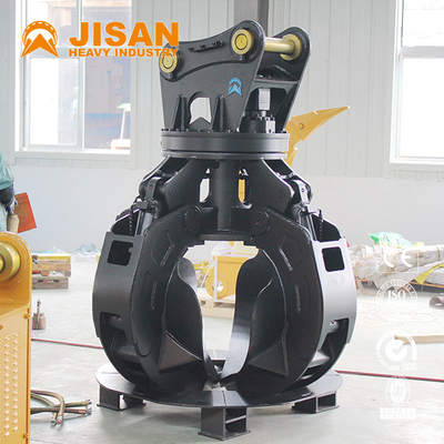 Chatarra Steel Plant Hydraulic Mutipetals Scrap Handing Grab for Rotating Crane