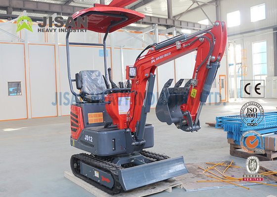 Euros Work เครื่องขุดไฮดรอลิกขนาดเล็ก, เครื่องจักรกลการเกษตร 1 Ton Excavator