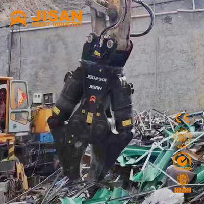 Pc450 Jcb Excavator Demolition Shear สำหรับการตัดกระบอกสูบคู่แบบมัลติฟังก์ชั่น