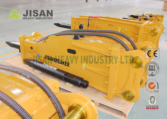 สิ่วขุดเจาะ Soosan Mini Hydraulic Breaker ที่ทนทานสำหรับ Rock Hammer Bits