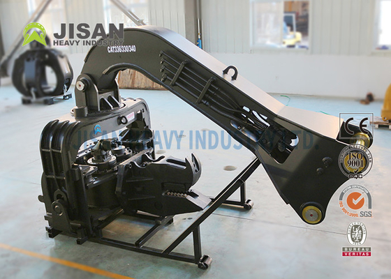 4m / Min Excavator Mounted Pile Driving Hammer Stroke 2m For Construction