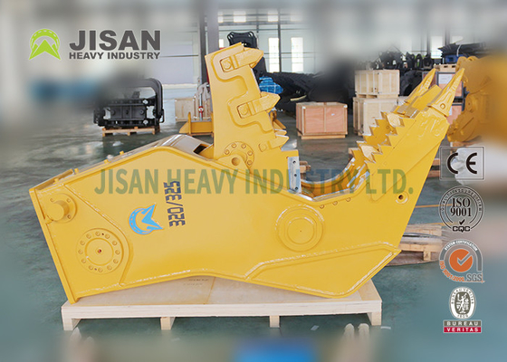 เครื่องบดคอนกรีตไฮดรอลิก 1,000t Excavator 400mm ความลึก 350bar ความดัน