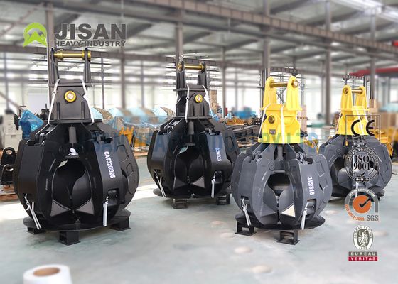 Firm Grip Excavator Grapple ระบบไฮดรอลิกประสิทธิภาพสูง