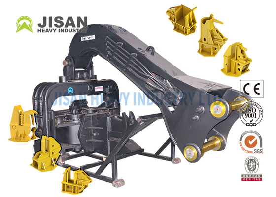 Yc360 ใช้ไฮดรอลิก Vibratory ค้อน Excavator หรือ Piling Hammer มือไม้ที่สาม Steer ค้อนการขับขี่ Driver มือไม้