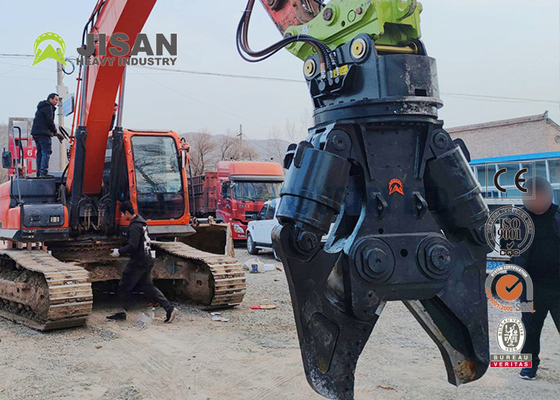 JSD280F เครื่องตัดโลหะเครื่องขุด ปรับหัวง่ายเพื่อประสิทธิภาพสูงสุดในการรีไซเคิลวัสดุคอนกรีต