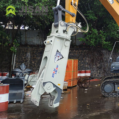 เครื่องตัดเศษคอนกรีตแบบหมุนด้วยไฮดรอลิกกระบอกเดียวสำหรับรถขุด