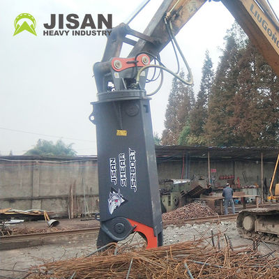 Excavator Attachment เครื่องบดคอนกรีตไฮดรอลิกเฉือนสำหรับไซต์รื้อถอน