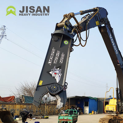 20-42tons ไฮดรอลิก Pulverizer รื้อถอน Shear Excavator Eagle Shear เครื่องตัดโลหะ Scrap